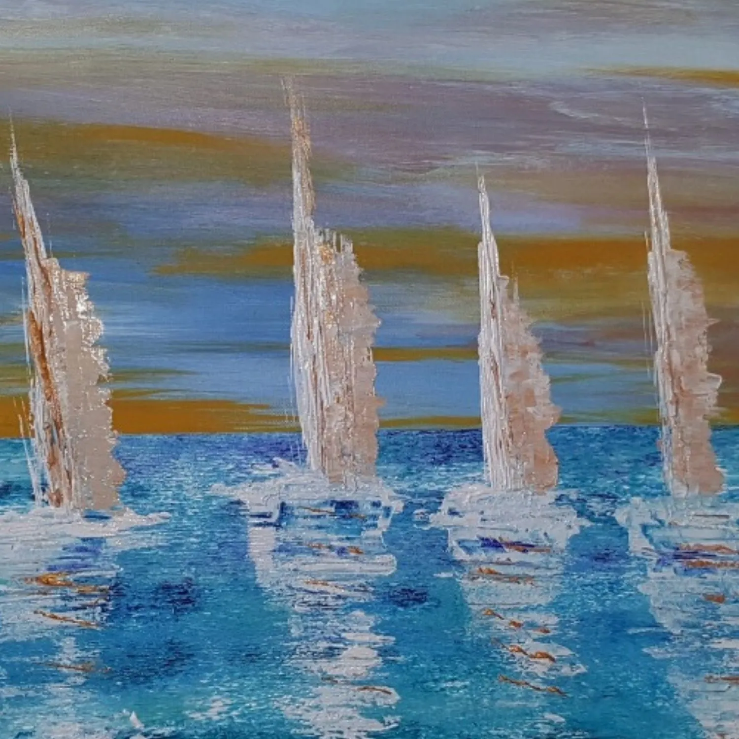 Close-up of Blue Oceans
