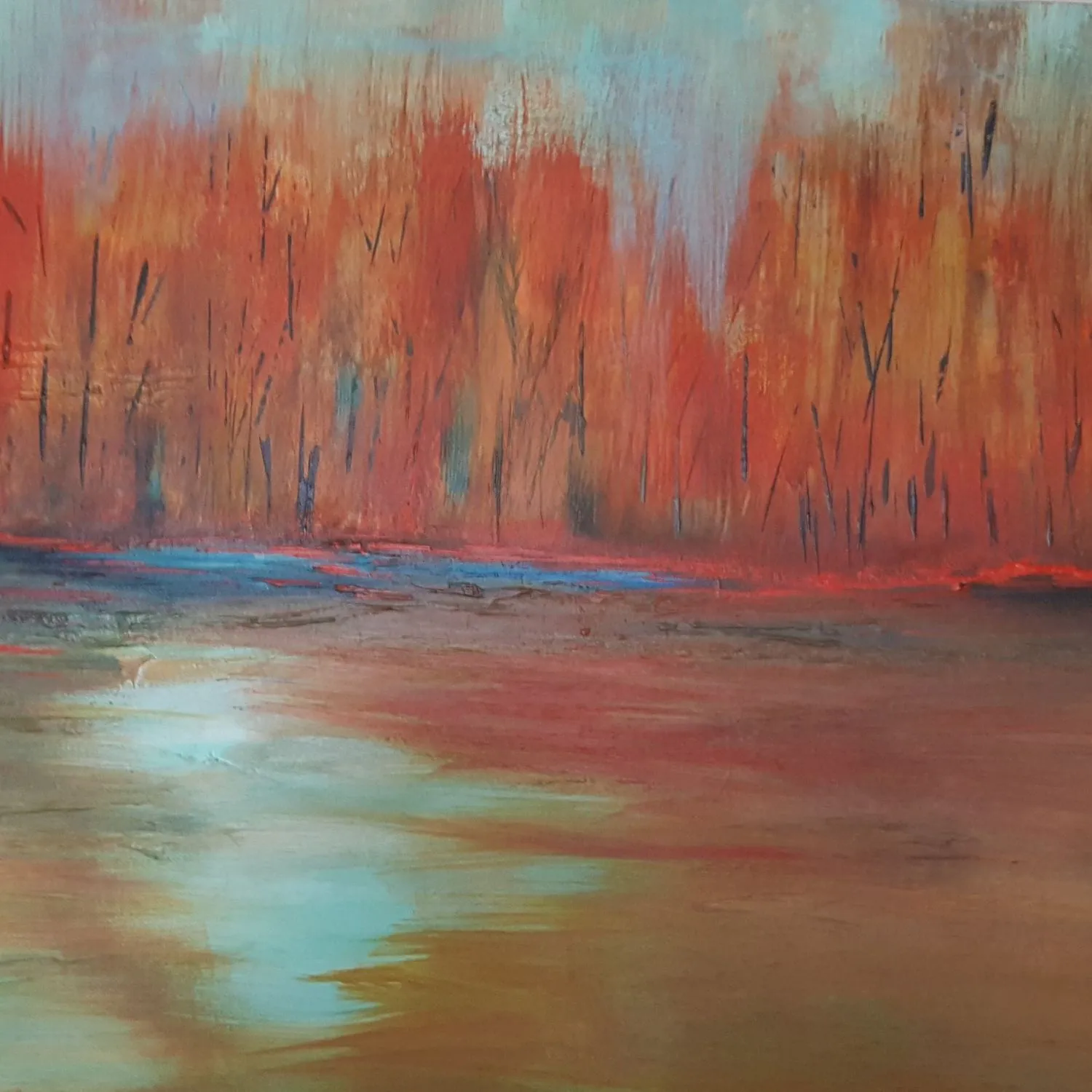 Burning Woods