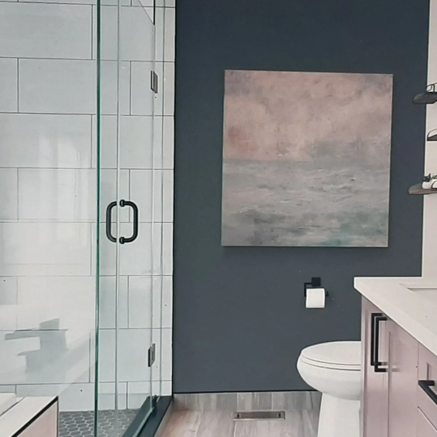 Soft Clouds hanging in a furnished room
